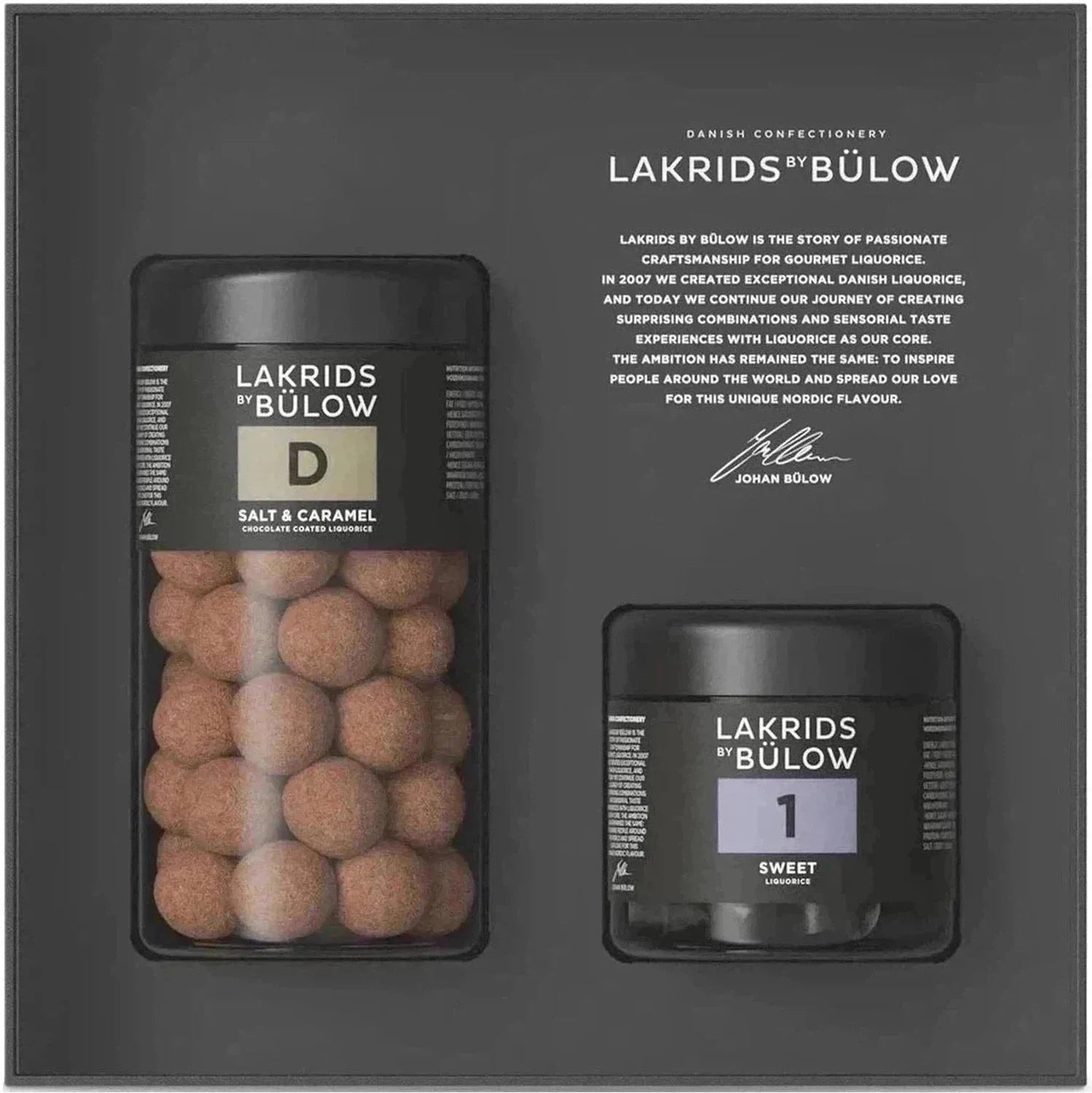 Lakrids autorstwa Bülow Classic Black Box - D & 1, 445G