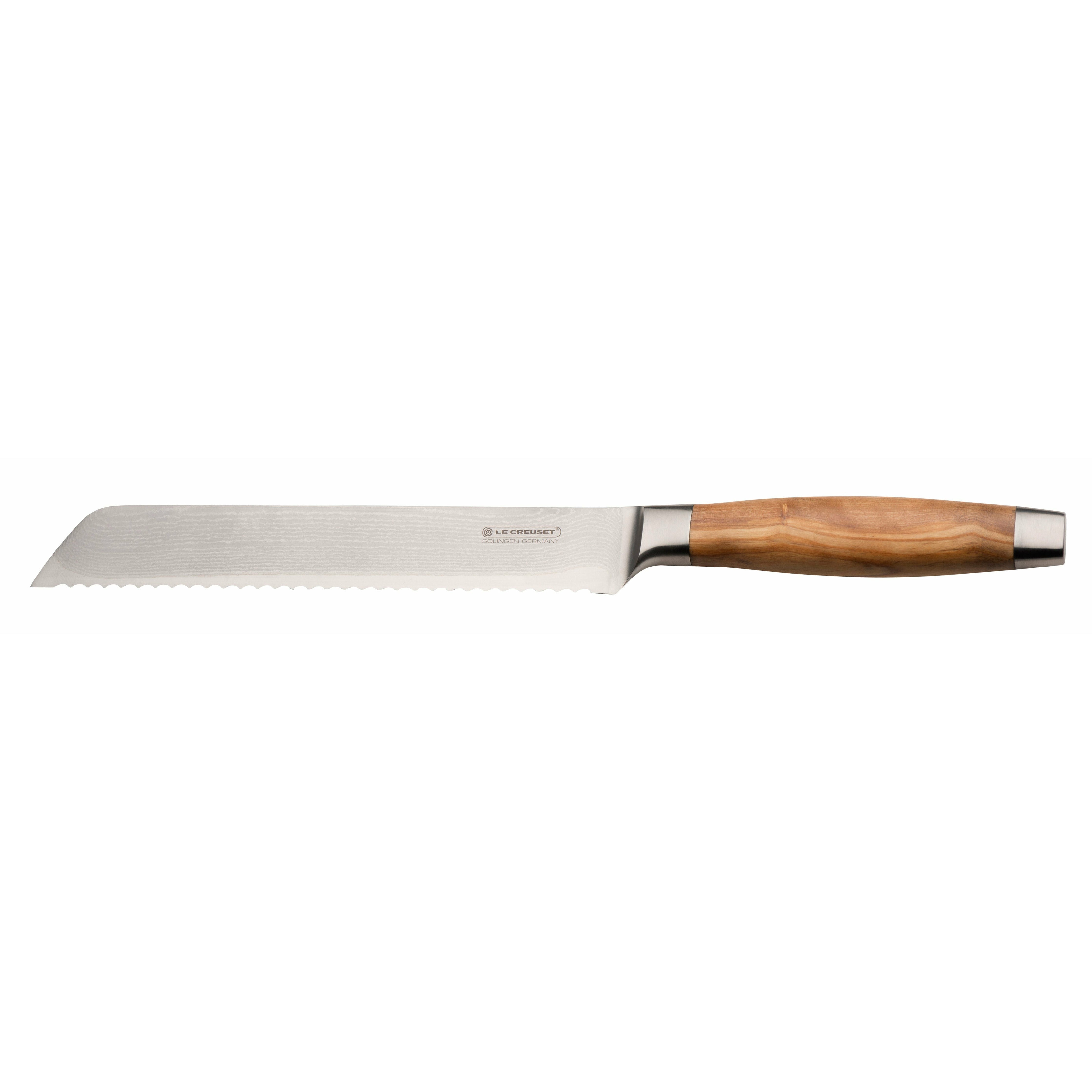 [product_category]-Le Creuset Bread Knife Olive Wooden Handle, 20 Cm-Le Creuset-630870147521-98000520000200-LEC-1