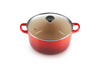 Le Creuset Runda Casserole Z Pokrywką Szklaną 22 Cm, Cerise