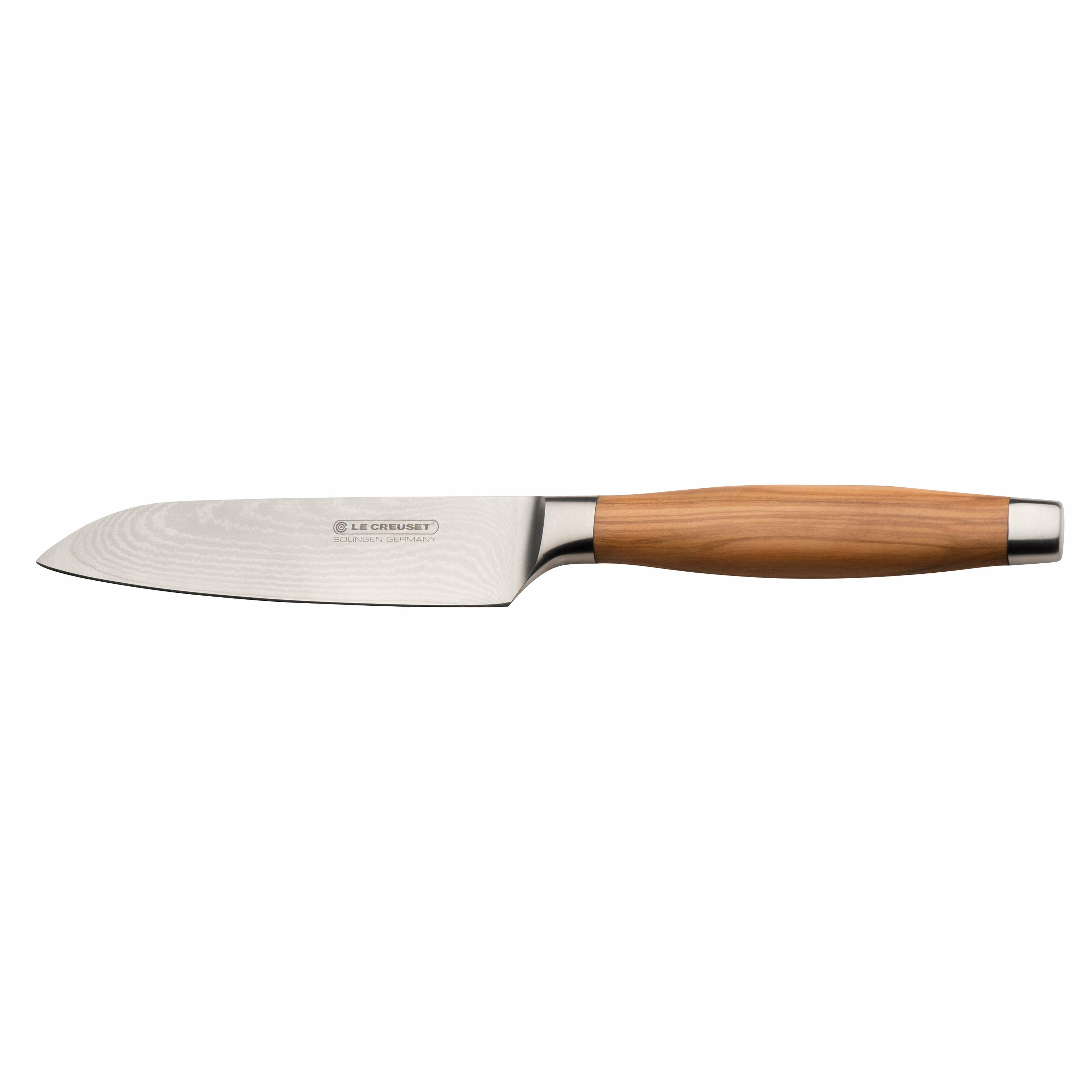 [product_category]-Le Creuset Santoku Knife Olive Wooden Handle, 13 Cm-Le Creuset-630870147460-98000213000200-LEC-1