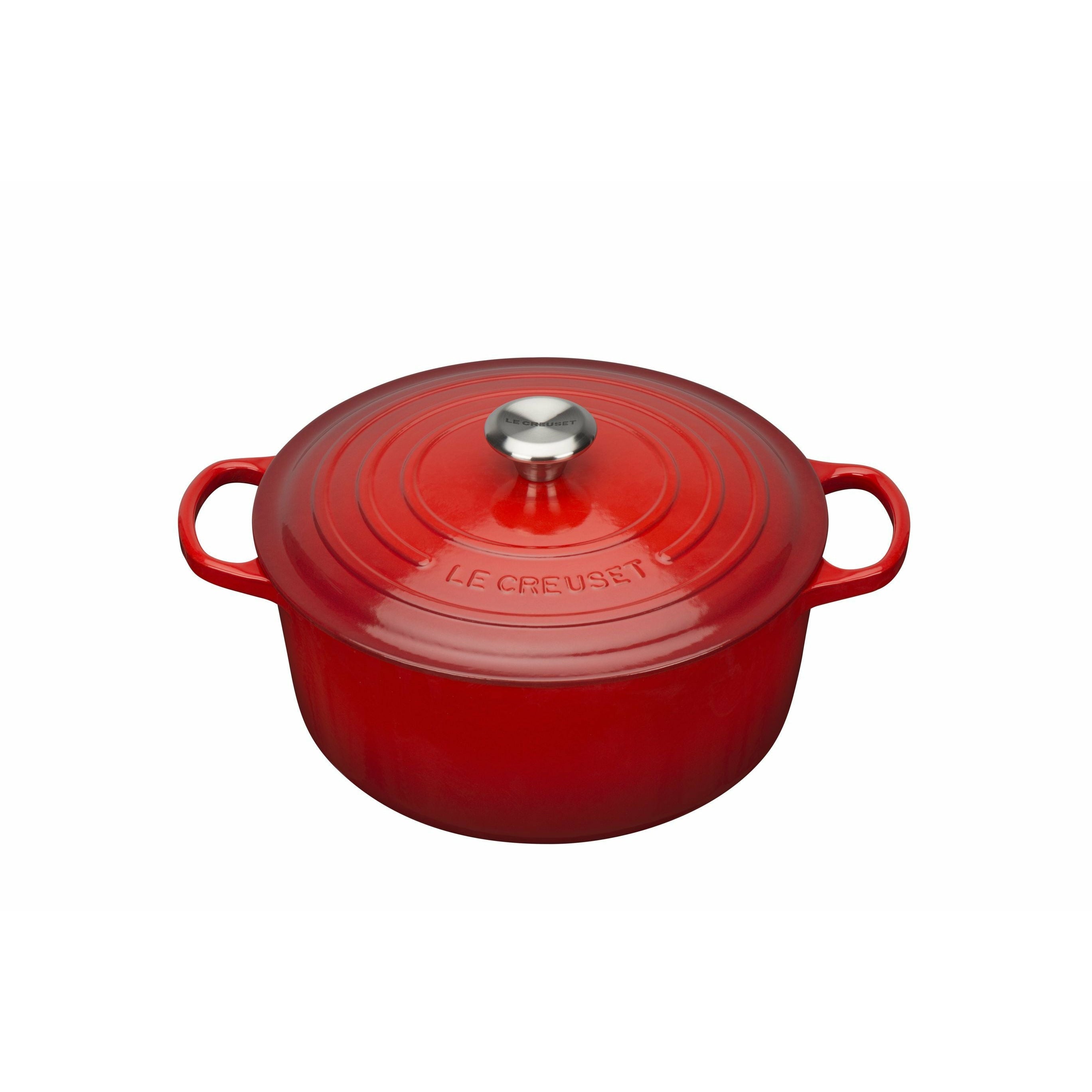 [product_category]-Le Creuset Signature Round Roaster 18 Cm, Cherry Red-Le Creuset-24147260615-21177180602430-LEC-1