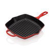 Le Creuset Signature Square Grill Pan 26 cm, wiśniowocze