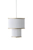 Lampa zawiesiny Le Klint PLIVELLO Golden/White z 2 odcieniami (S M)