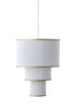 Lampa zawiesinowa Le Klint PlIvello Golden/White z 3 odcieniami (S M L)