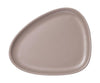 Lind Dna Curve Earthenware Midplate, Warm Grey