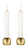 Lind Dna Silhouette 34 Candle Holder Set Of 2, Gold