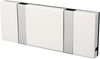 Loca Knax Horizontal Coat Rack 2 Hooks, White/Grey