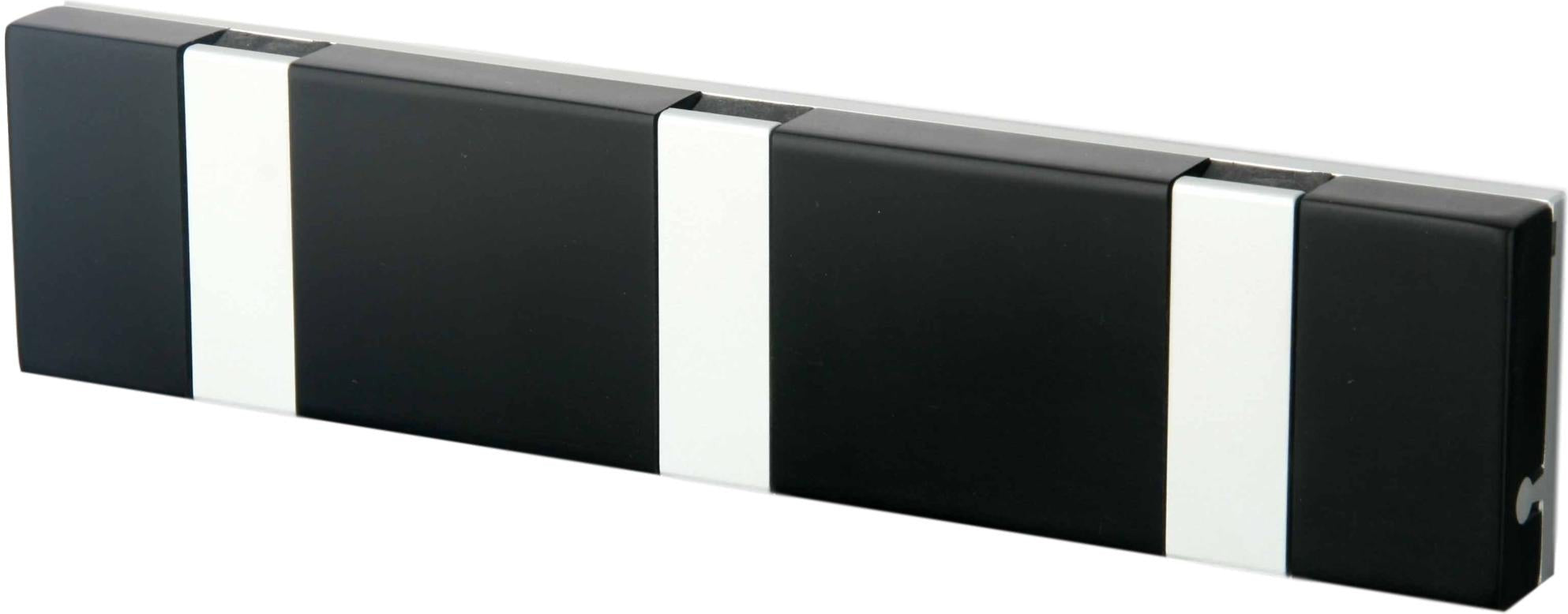 LOCA Knax Lite Horyzontal Rack 3 haczyki, Corian Black/Grey