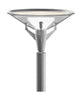  Kipp Post Class I 6575 Lumens Ø6 cm słup aluminium