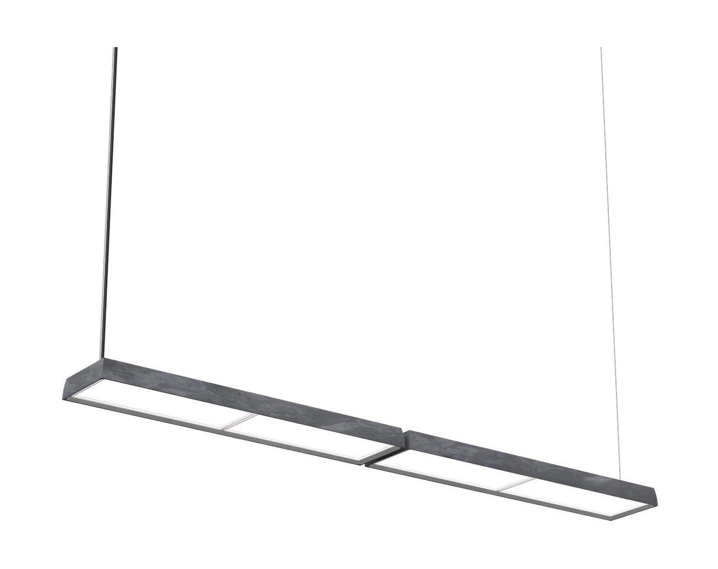 [product_category]-Louis Poulsen Lp Slim Box Suspended Lamp Double4870 Lumens Dali, Dark Aluminium-Louis Poulsen-5714693495009-5741104804-LOU-1