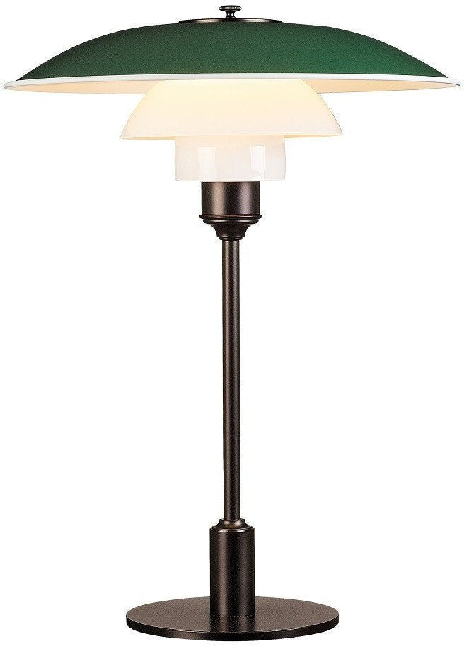 Louis Poulsen Ph 3 1/2 2 1/2 Table Lamp, Green