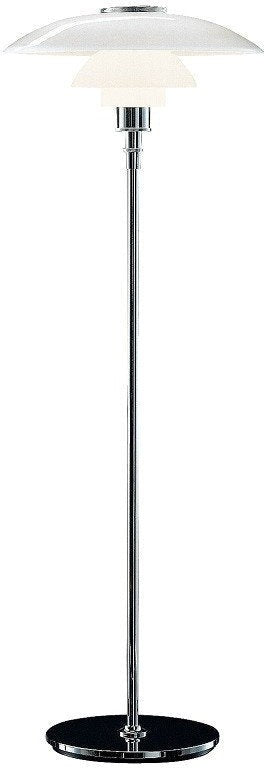 Louis Poulsen Ph 41/2 31/2 Glass Floor Lamp