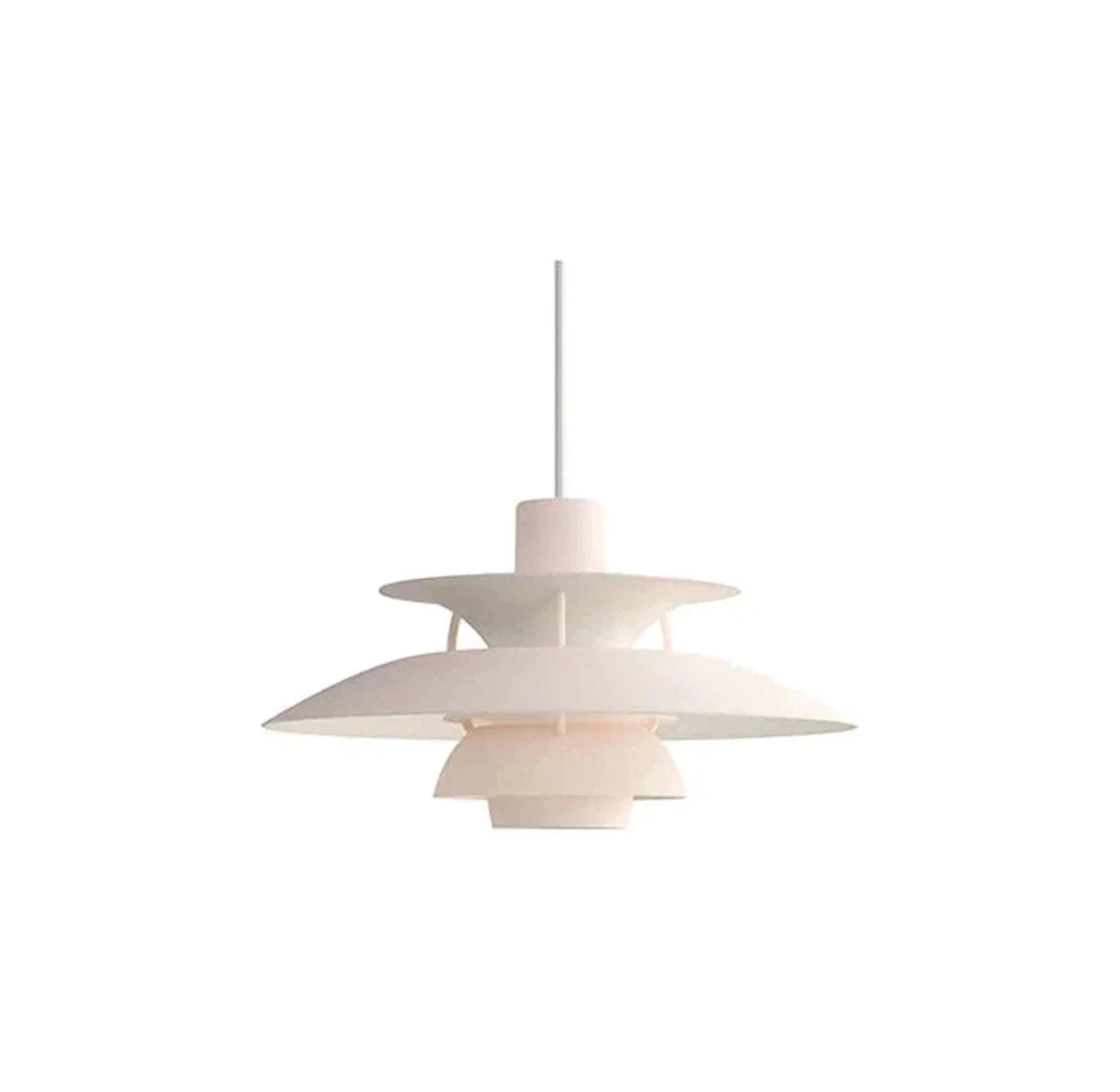 Louis Poulsen PH 5 Mini Pendant Monochrome, Pale Blush