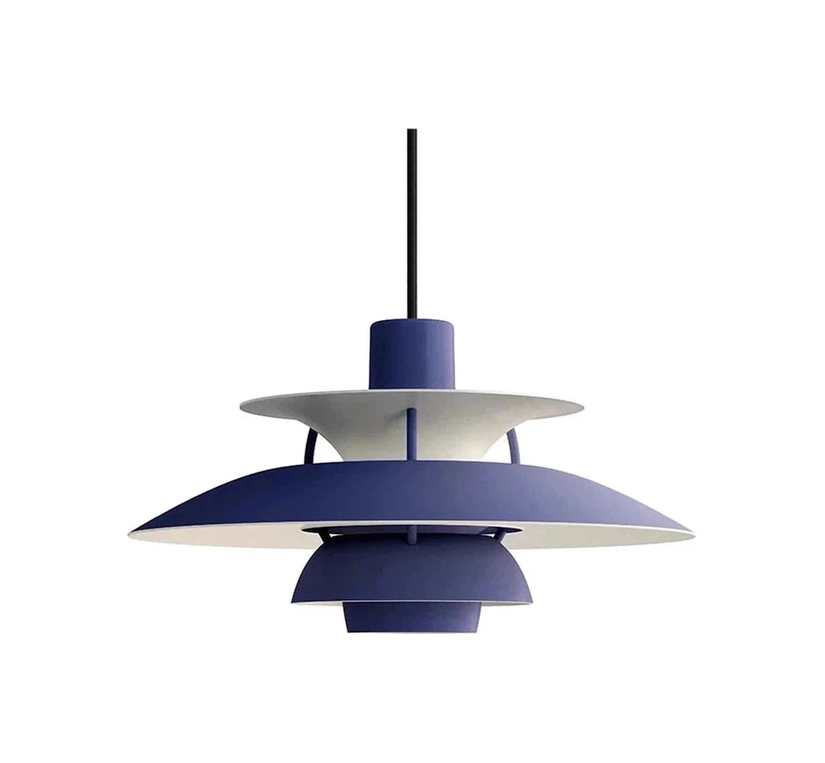 Louis Poulsen PH 5 Pendant Monochrome, Dusty Indigo