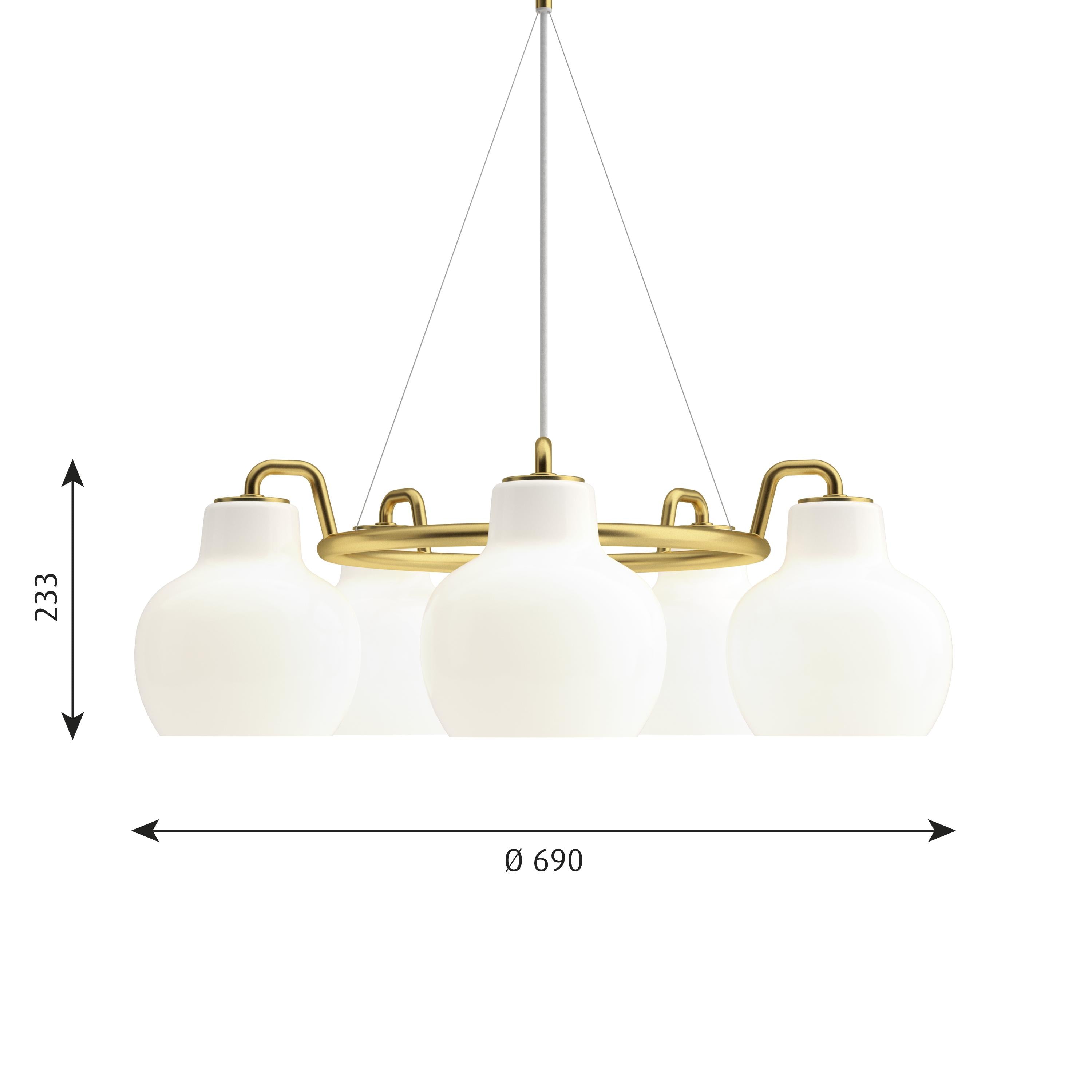 Louis Poulsen Vl Ring Crown 5 Pendant