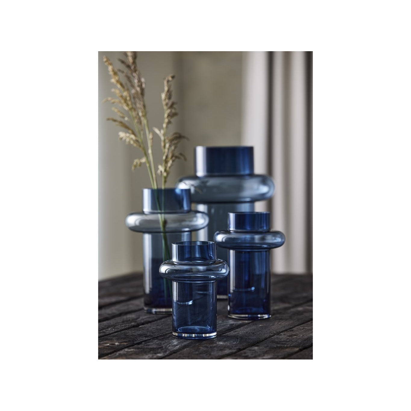 [product_category]-Lyngby Glas Tube Vase H: 20 Cm, Dark Blue-Lyngby Glas-5722000235606-23560-LYN-13