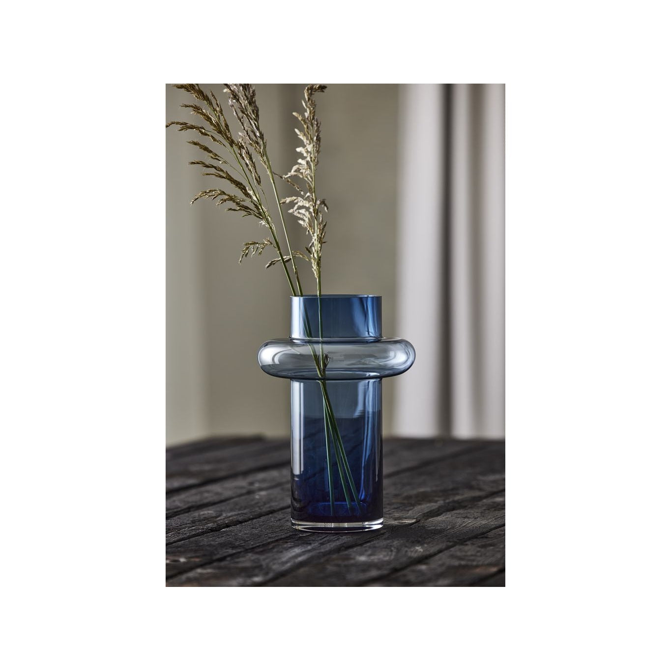 [product_category]-Lyngby Glas Tube Vase H: 30 Cm, Dark Blue-Lyngby Glas-5722000235538-23553-LYN-12