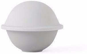 Lyngby Rhombe Chapeau Bowl With Lid, Matt White, Small