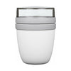 Mepal Ellipse Lunchpot, White