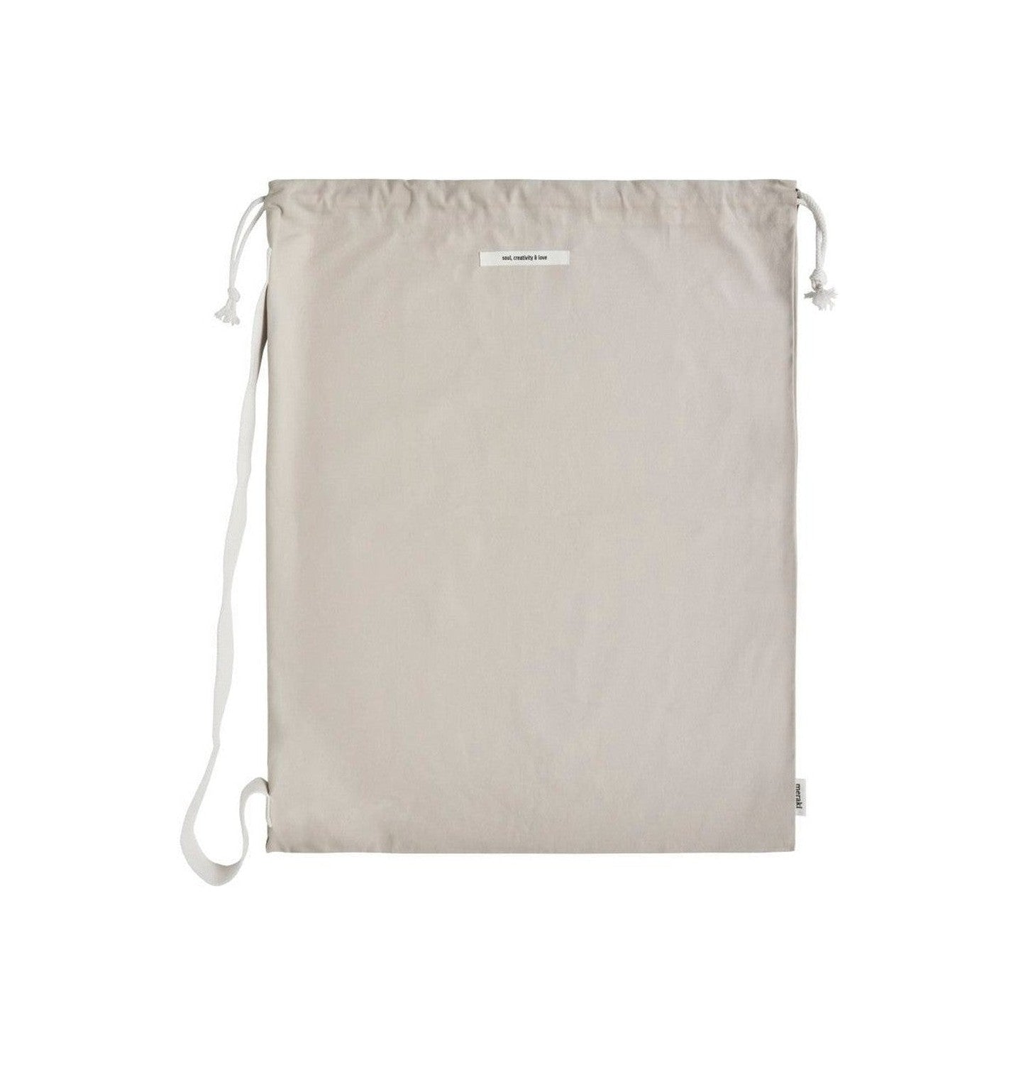 Meraki Cotton bag, MKCataria, Light grey