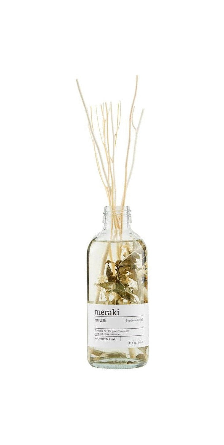 Meraki Dyfuser, Verbena Dizzle, Clear