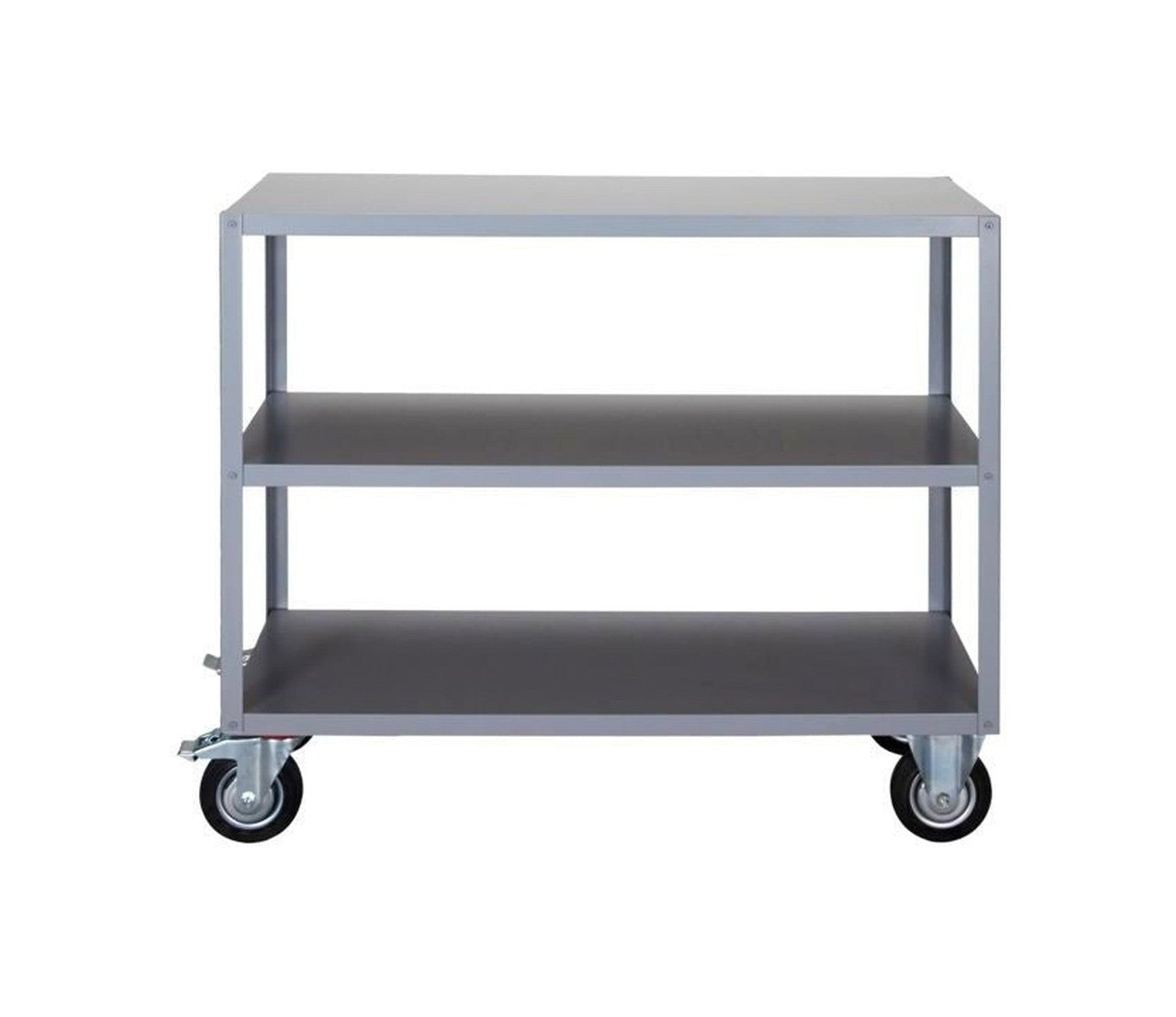 Meraki Shelving Unit W. 4 koła, MKtrolley, Gray