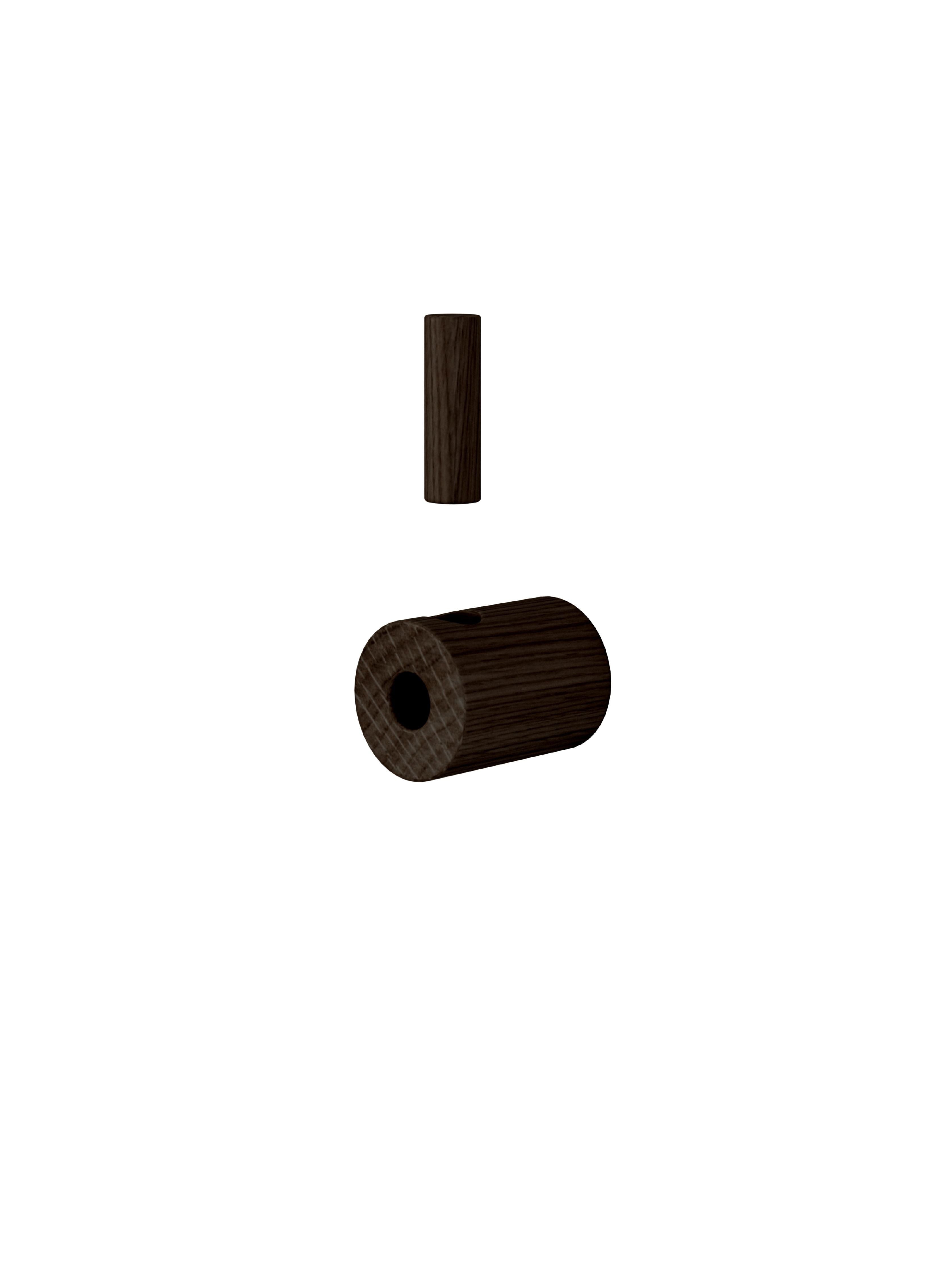 [product_category]-Moebe Wooden Wall Hook, Smoked Oak-Moebe-5713520016998-WWHSO-MOE-6