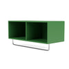 Montana Coat Shelf With Clothes Rack Parsley Green