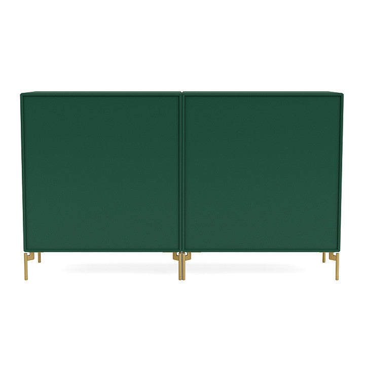 [product_category]-Montana Couple Sideboard With Legs, Pine/Brass-Montana Furniture-5714322613354-00COUPLE-136-09-MON-4