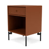 Montana Dream Nightstand With Legs Hazelnut/Black