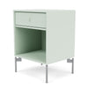 Montana Dream Nightstand With Legs Mist/Matt Chrome