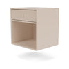 Montana Dream Nightstand With Suspension Rail, Clay