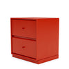 Montana Drift Drawer Module With 3 Cm Plinth, Rosehip Red