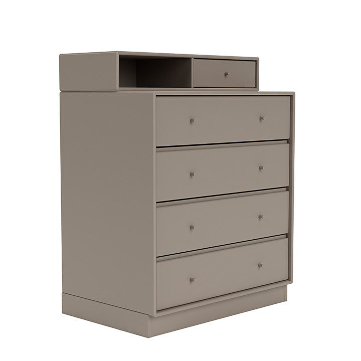 [product_category]-Montana Keep Chest Of Drawers With 7 Cm Plinth, Truffle Grey-Montana Furniture-5714322261210-0000KEEP-141-07-MON-3