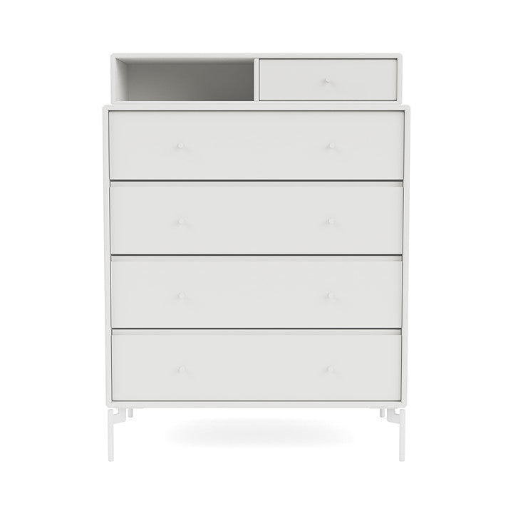 [product_category]-Montana Keep Chest Of Drawers With Legs, White/Snow White-Montana Furniture-5714322260121-0000KEEP-01-02-MON-2