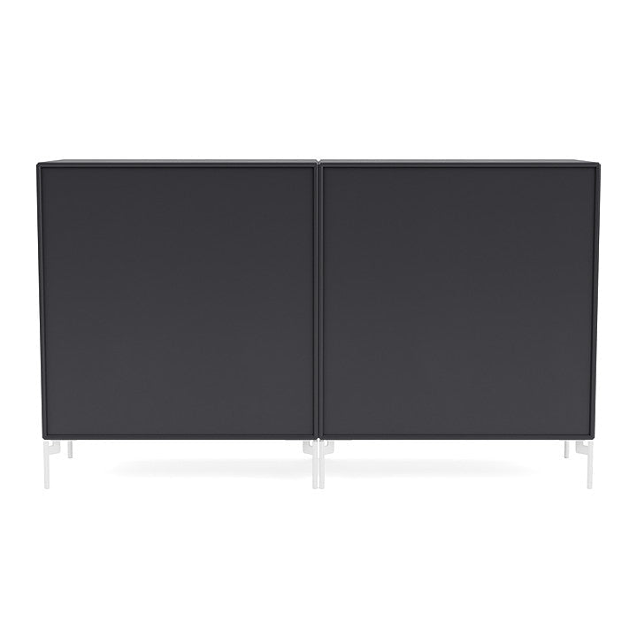 [product_category]-Montana Pair Classic Sideboard With Legs, Anthracite/Snow White-Montana Furniture-5714322264686-0000PAIR-04-02-MON-4