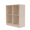 Montana Show Bookcase With 7 Cm Plinth, Clay