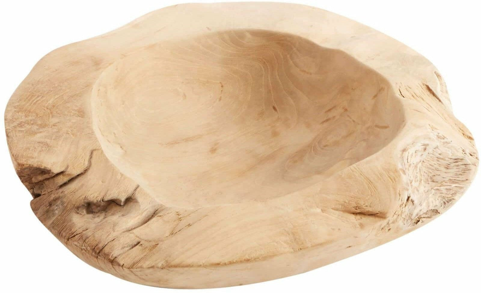 Muubs Rustic Bowl Teak, 40cm