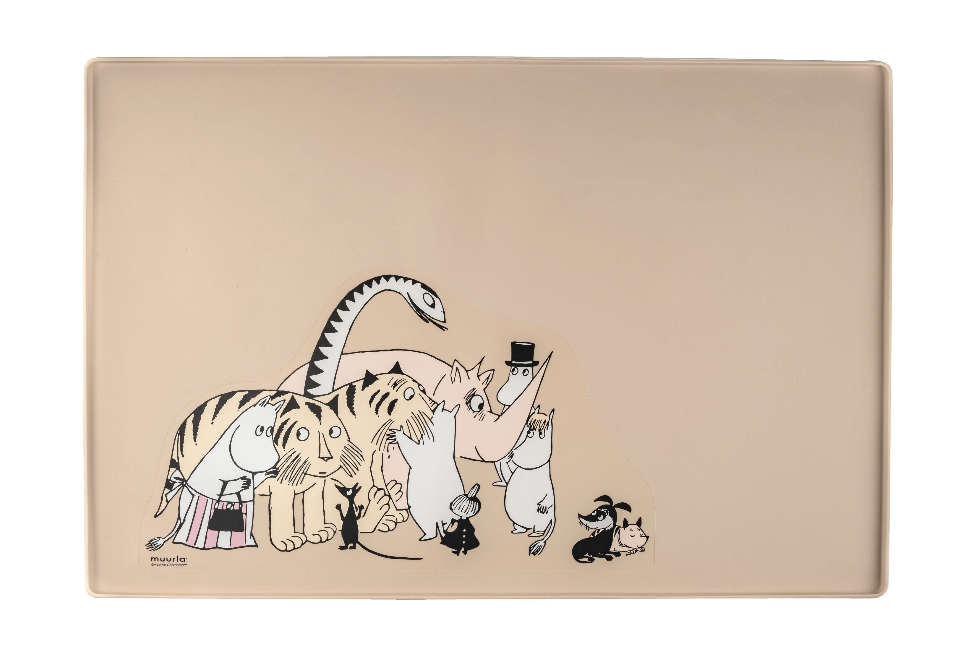 [product_category]-Muurla Moomin Pets Silicone Mat, Beige-Muurla-6416114969630-4701-6040-04-MUU-1