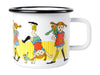 Muurla Pippi Longstocking Enamel Mug, Pippi Longstocking