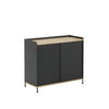 MUUTO CINFold Cabinet High dęb/czarny