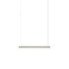  Linear Suspension Lamp 87 Cm Grey