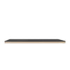 Muuto Linear System Middle Module 240x142x74 Cm, Black Nanolaminate / Black Abs / Oak