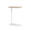 Muuto Relate Side Table H 73,5 Cm, Solid Oak/Off White