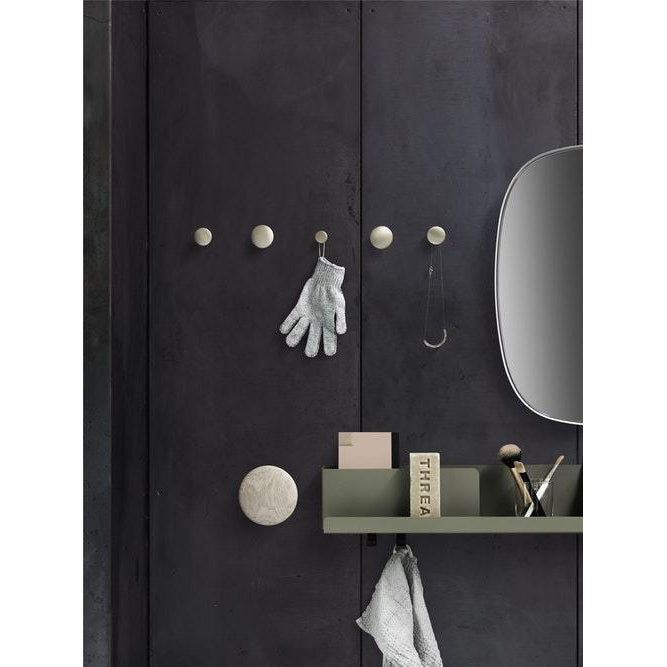 Muuto The Dots Hook Metal metal aluminiowy Ø 2,7 cm, aluminium