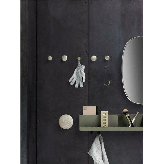 Muuto The Dots Hook Metal metal aluminiowy Ø 5 cm, aluminium