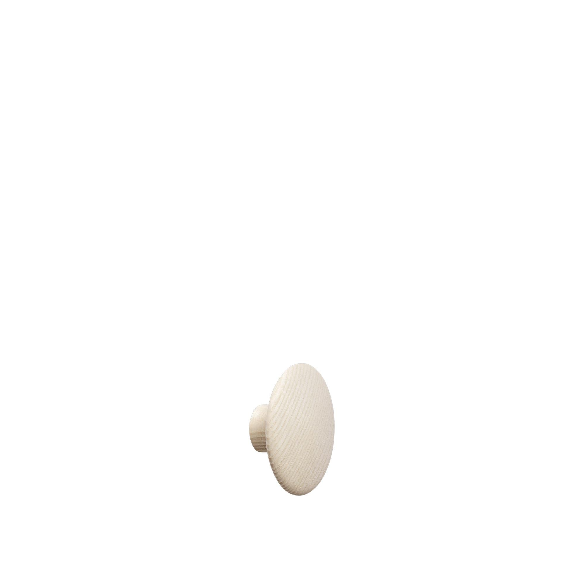 Muuto The Dots Hook Wood Ash Wood ø 9 Cm, Ash