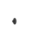 Muuto The Dots Hook Wood Black Wood Ø 9 cm, czarny