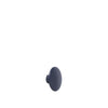 Muuto The Dots Hook Wood Midnight Blue Ø 9 cm, o północy niebieski