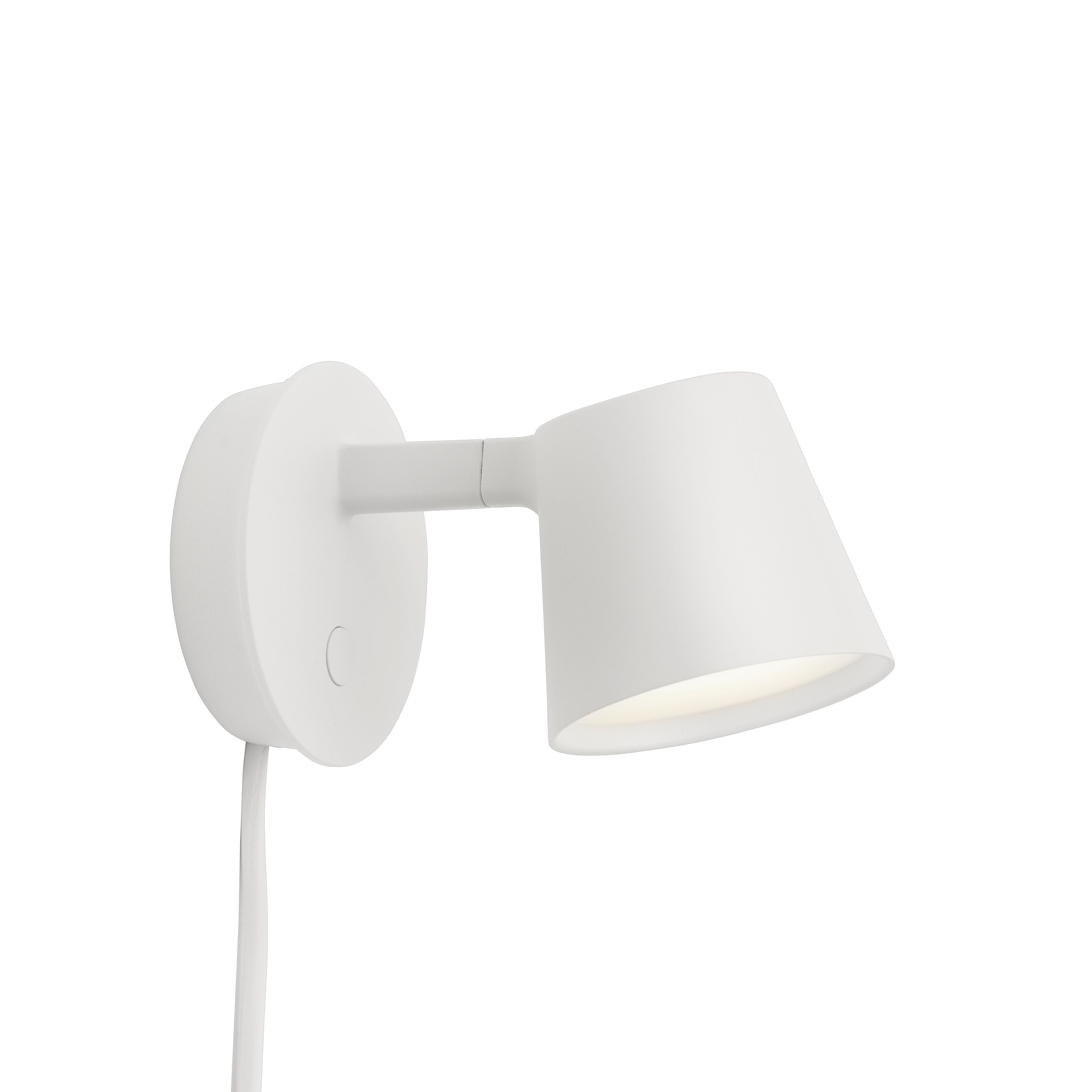 Lampa ścienna LED Muuto, biała